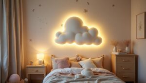 Idées de cadres lumineux pour une chambre d’enfant