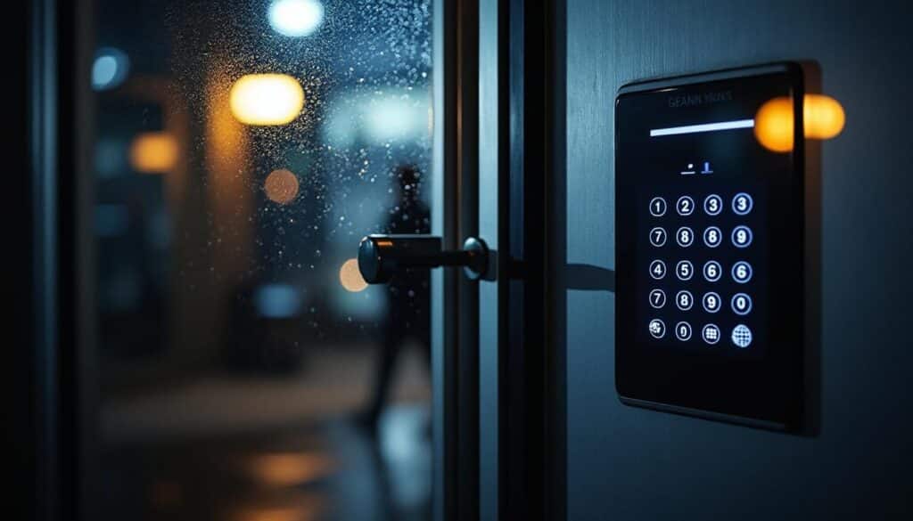 Que faire si votre clavier à code se bloque la nuit ?