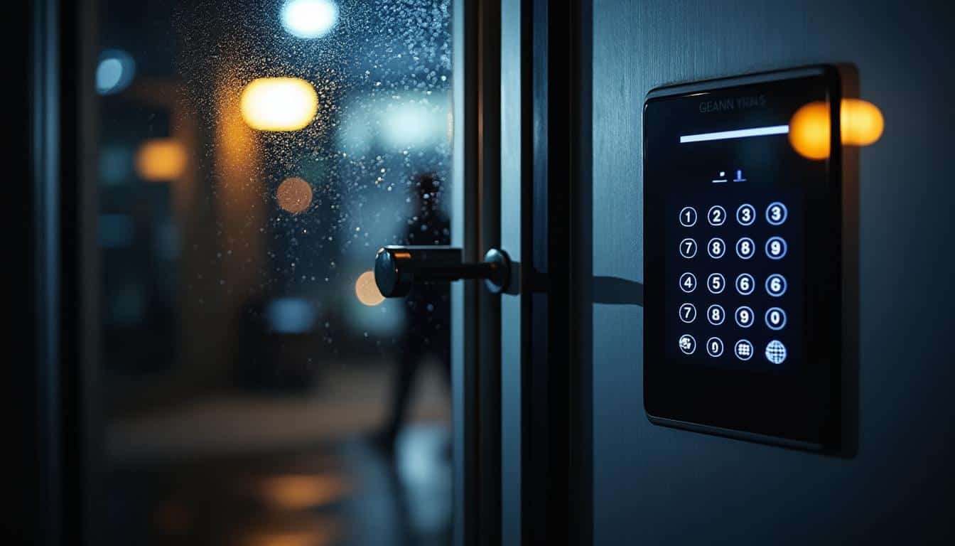 Que faire si votre clavier à code se bloque la nuit ?