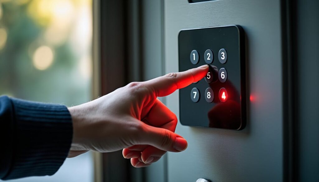 Comment agir face à une défaillance de clavier à code sur la porte ?