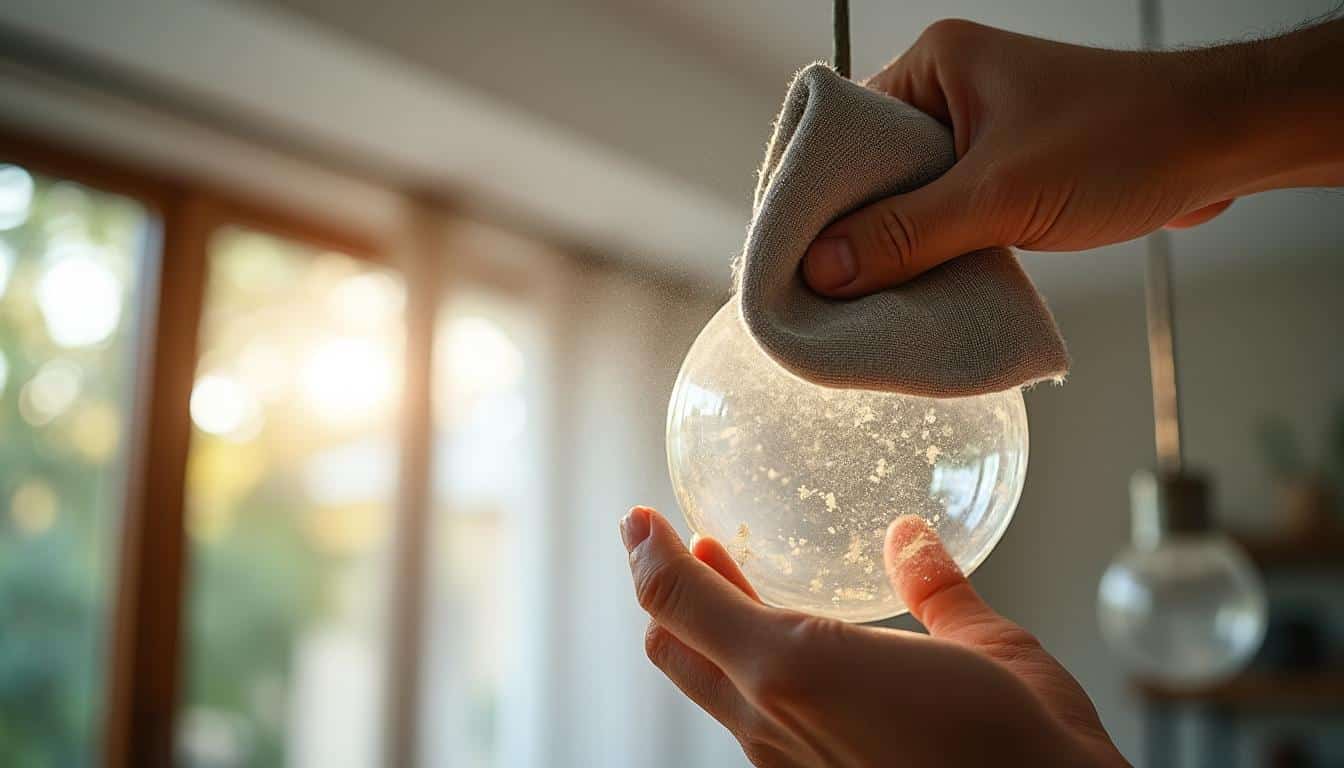 Pourquoi et comment nettoyer les lustres de salon avec un chiffon bien choisi