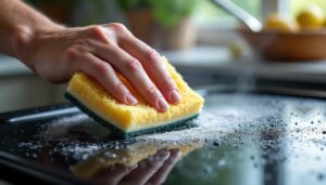 L’éponge : l’astuce idéale pour éliminer la graisse en cuisine