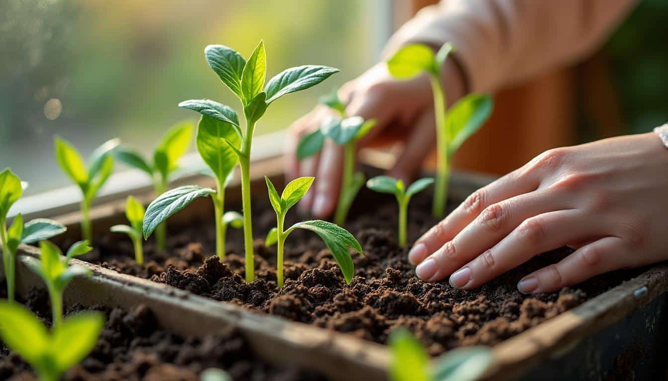 Comment réussir les semis de graines au potager en intérieur au printemps
