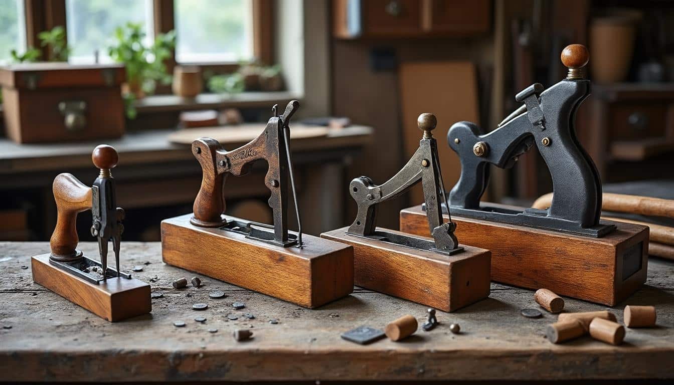 Illustration: Explorer les différents modèles d’anciennes scies et leurs usages spécialisés