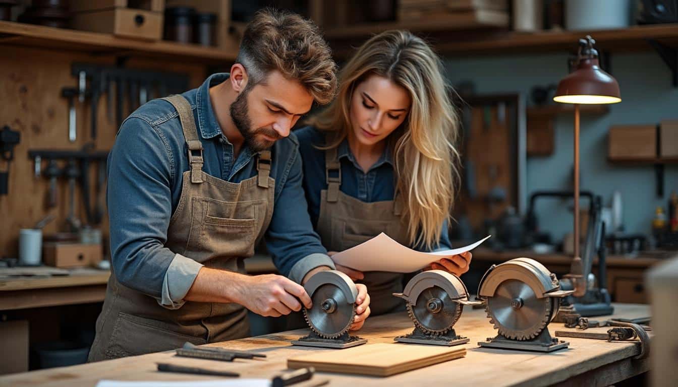 Illustration: Choisir la bonne scie circulaire selon ses besoins : critères clés à considérer