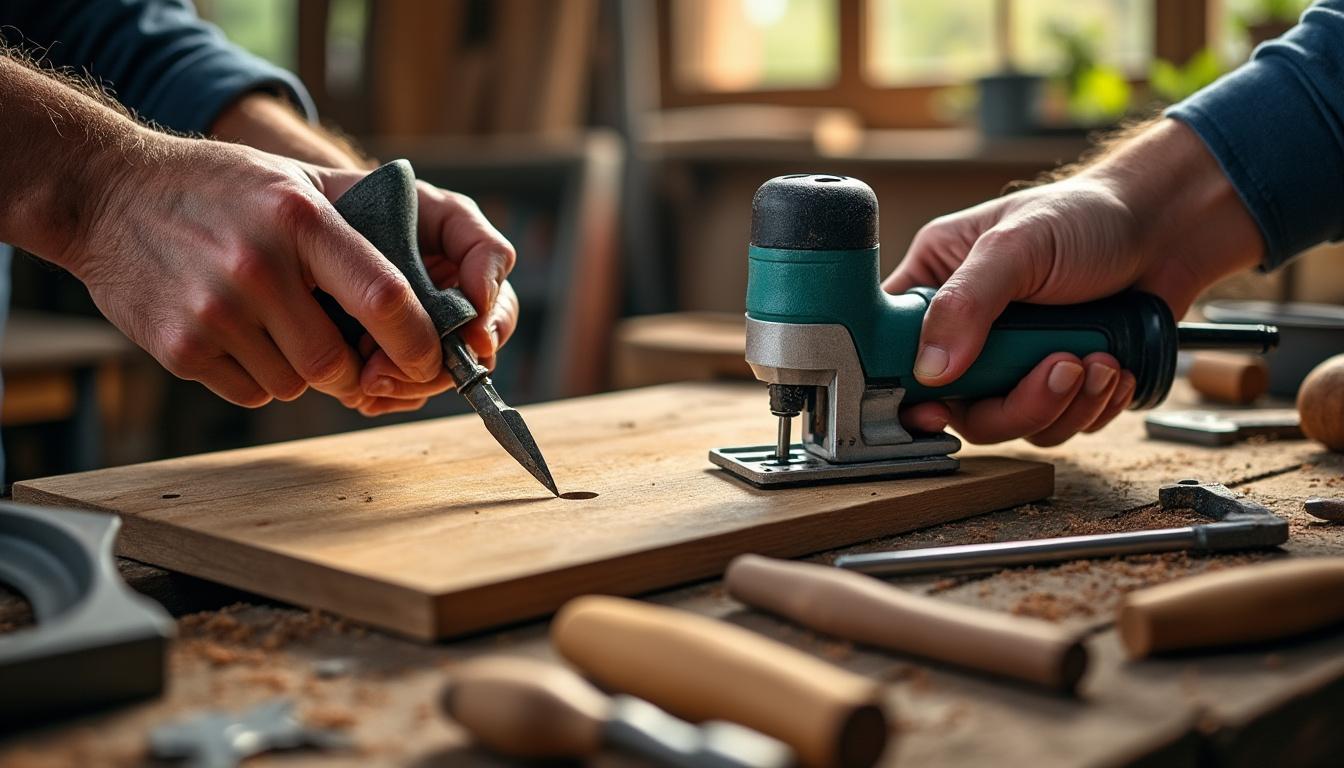 Illustration: Comprendre les différences essentielles entre la perceuse et la visseuse