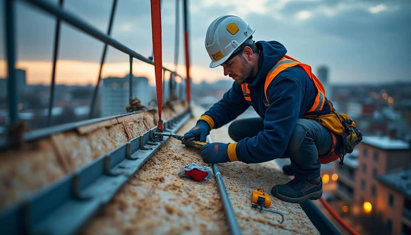 Point d’ancrage toiture : guide complet pour une sécurité optimale