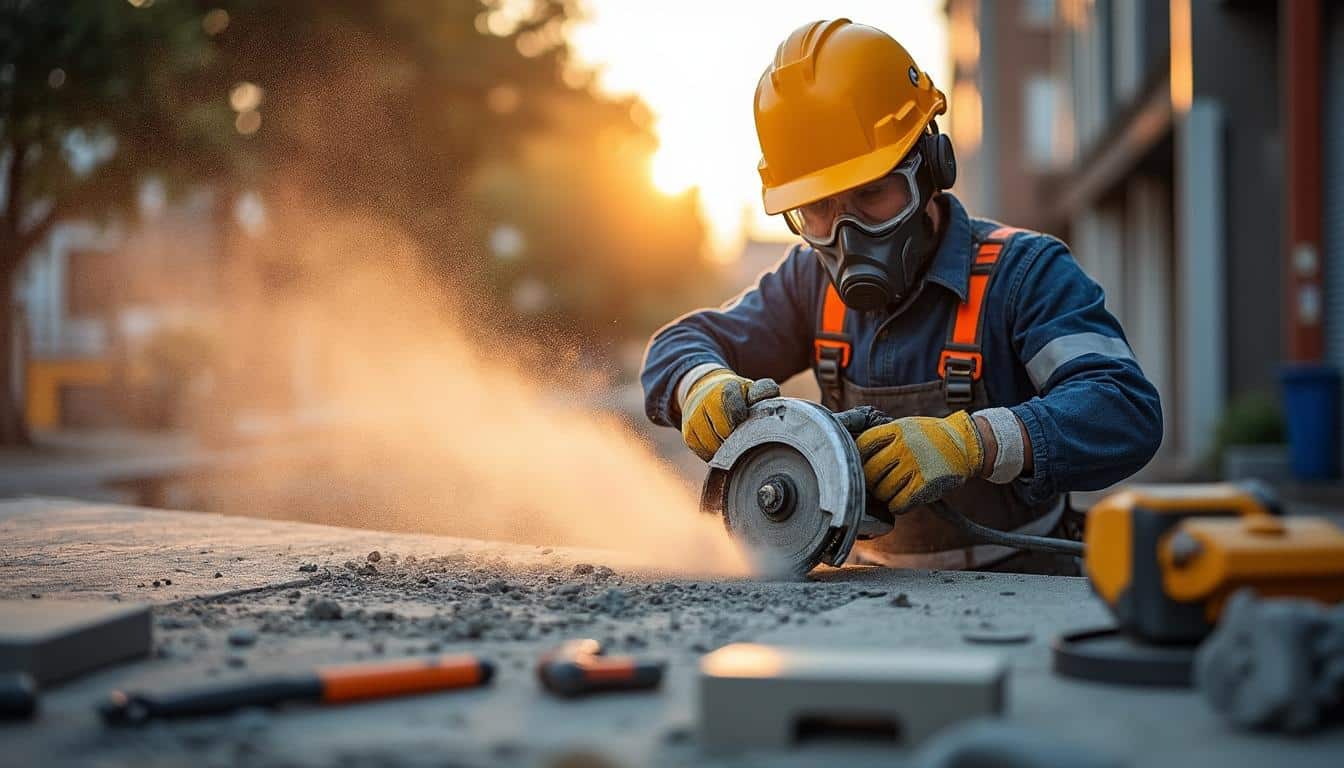 Illustration: Comment fonctionne et se distingue la scie à béton thermique dans vos travaux ?