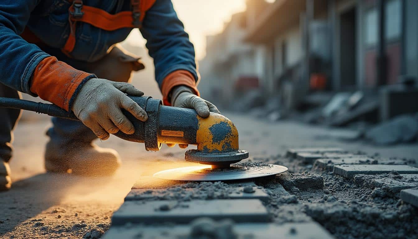 Scie à béton thermique : puissance et précision pour vos chantiers