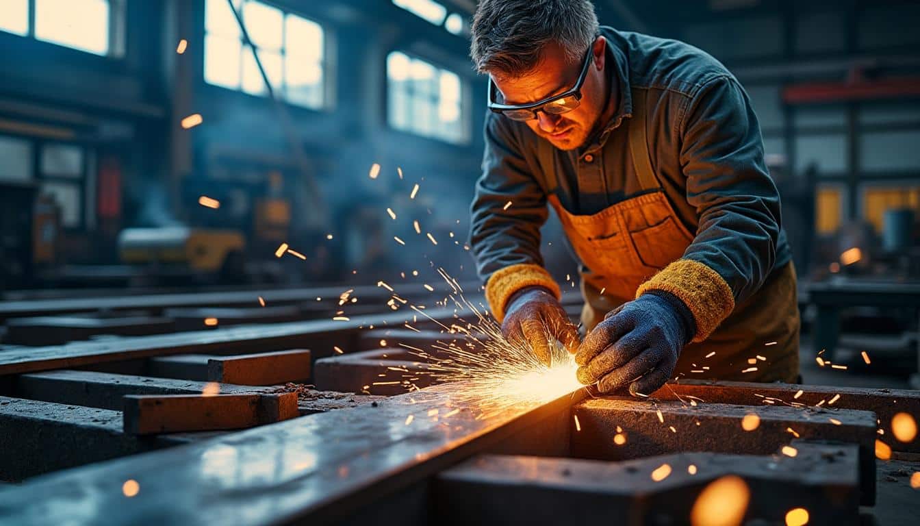 Illustration: Comment fonctionne une scie à ruban dédiée à la découpe de l’acier ?