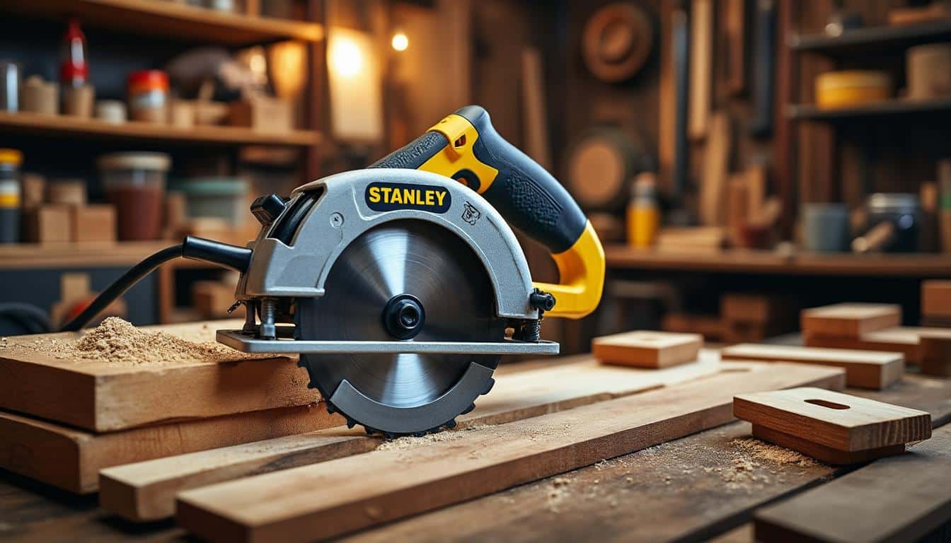 Illustration: Décrypter les caractéristiques techniques essentielles des scies circulaires Stanley