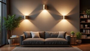 Grosse applique murale : lumière puissante et déco élégante