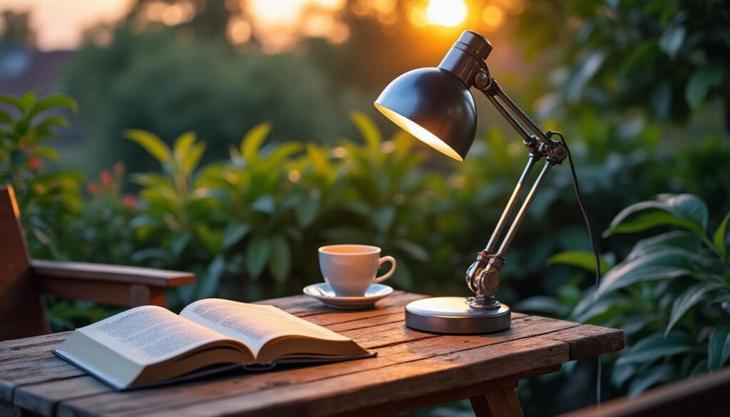 Lampe avec bras articulé : éclairage flexible et design adapté