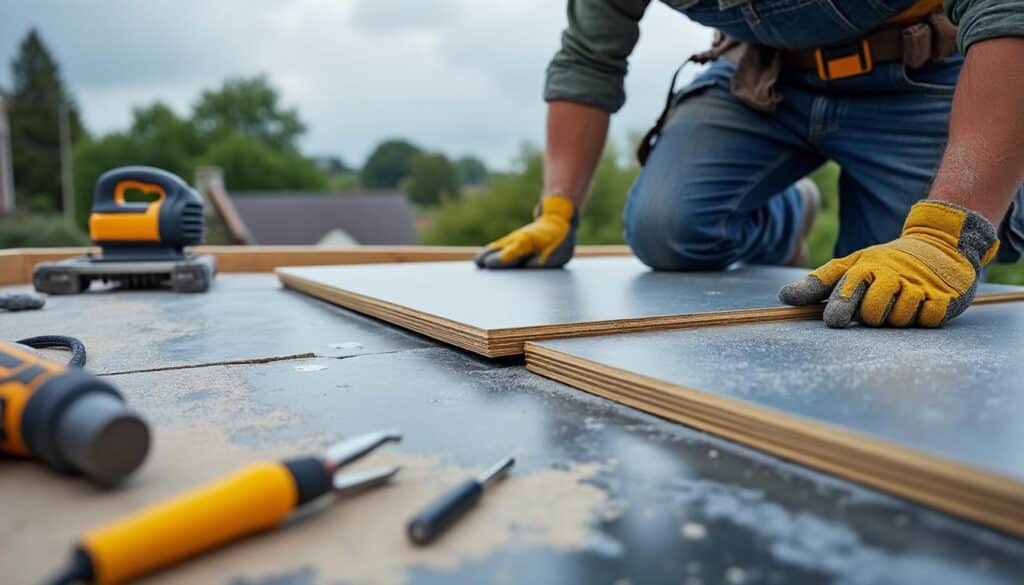 Panneau sandwich toiture isolé : isolation performante et pose rapide