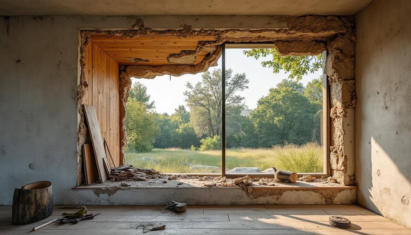 Illustration: Découvrir la composition typique des murs dans un pavillon des années 70
