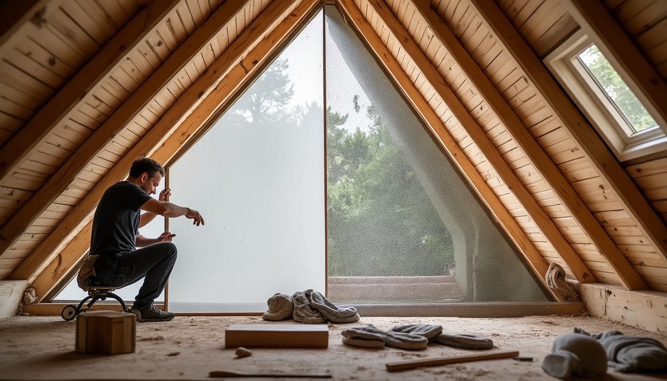 Illustration: Comprendre le rôle et les types d’un écran sous toiture installé de l’intérieur