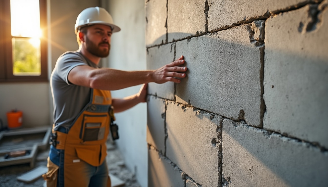 Illustration: Comprendre la nature du parpaing creux pour bien fixer