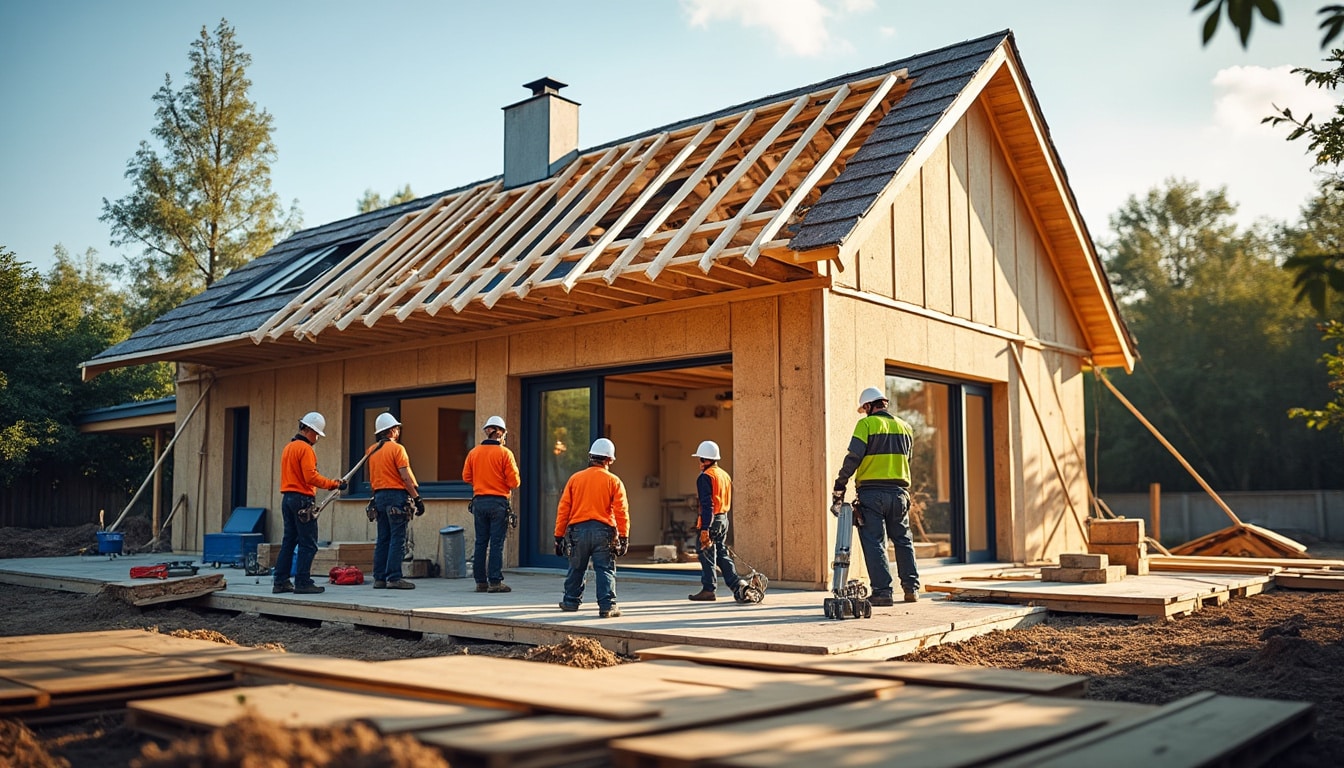Rehausse de toiture : optimiser l’espace et valoriser votre maison